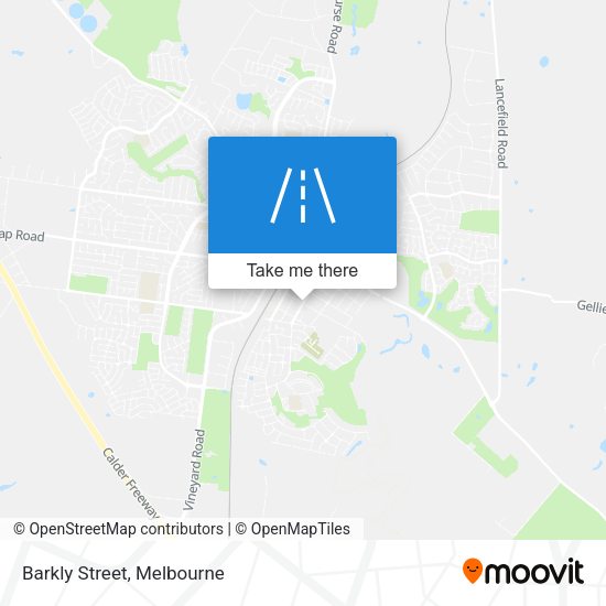 Barkly Street map