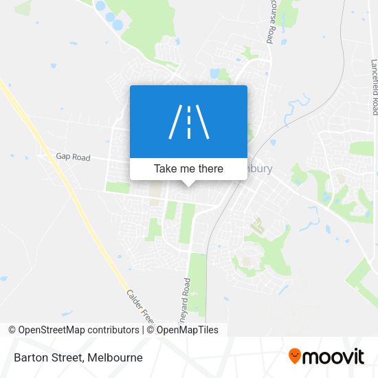 Barton Street map