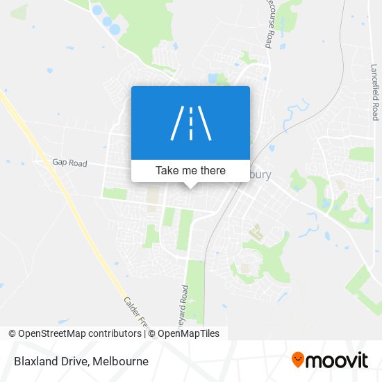 Blaxland Drive map