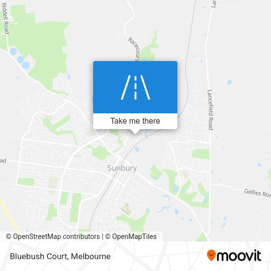 Bluebush Court map