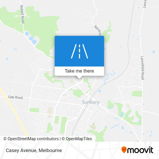 Casey Avenue map