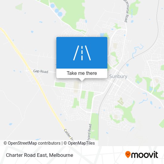 Charter Road East map