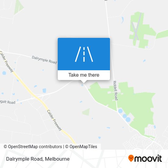 Dalrymple Road map
