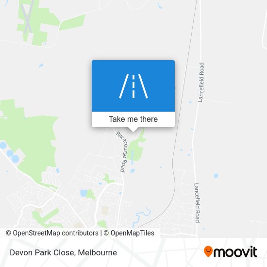 Devon Park Close map