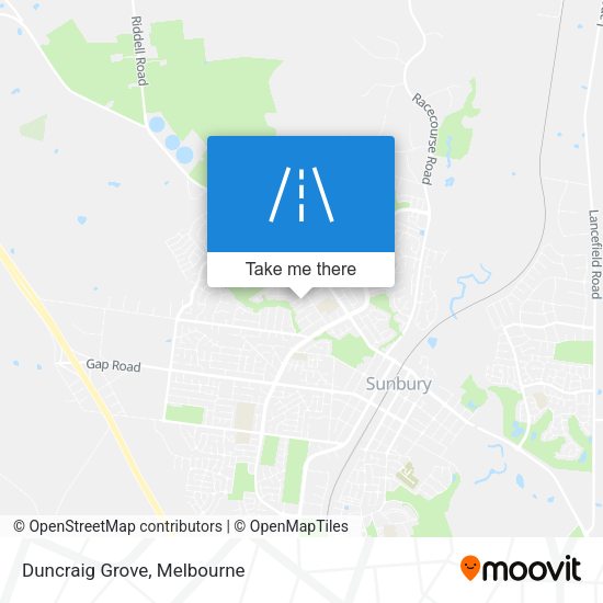 Duncraig Grove map