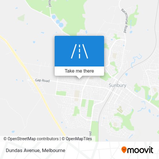 Dundas Avenue map