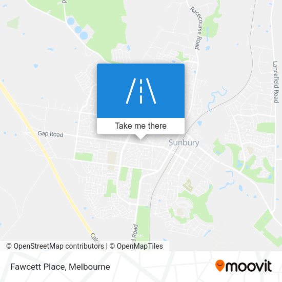 Fawcett Place map