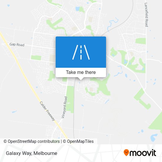 Galaxy Way map