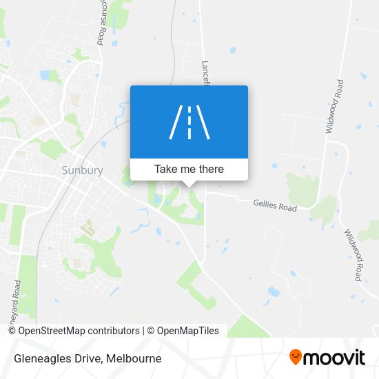 Gleneagles Drive map