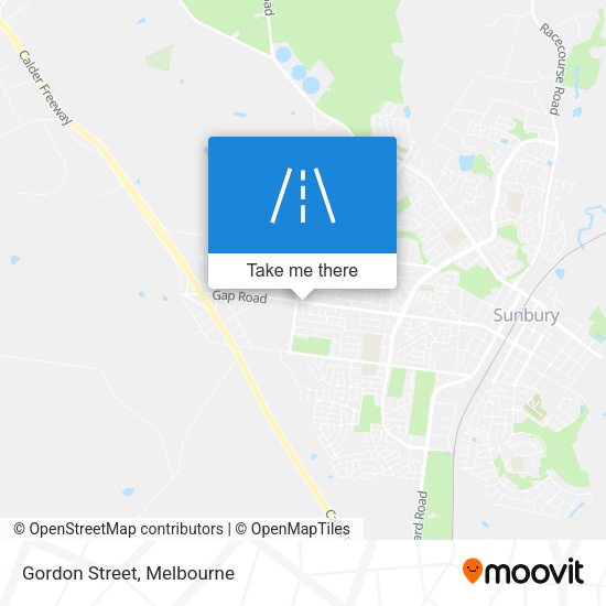 Gordon Street map