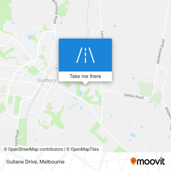 Gullane Drive map