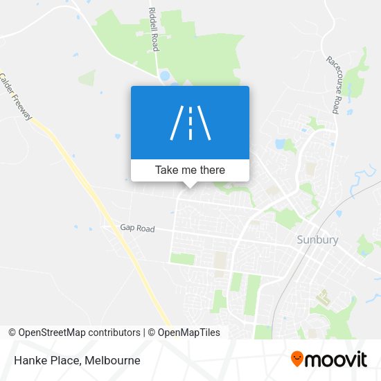 Hanke Place map