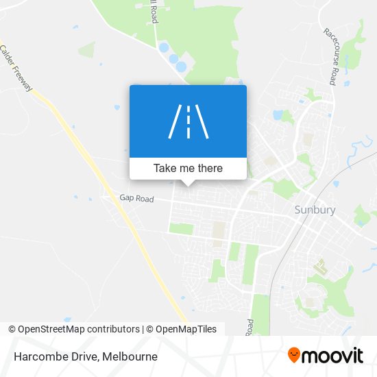 Harcombe Drive map