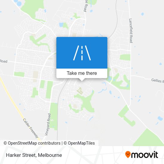 Harker Street map