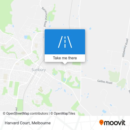 Harvard Court map