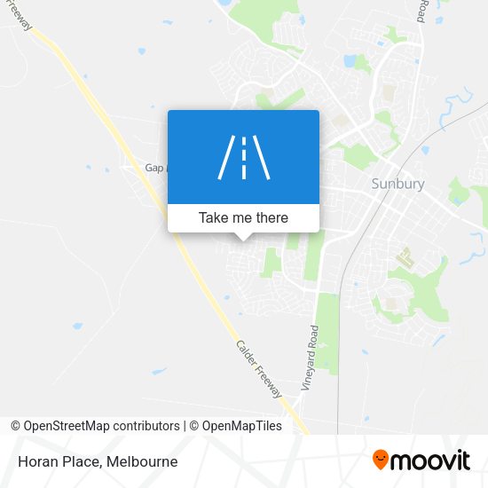 Horan Place map