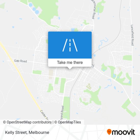 Kelly Street map