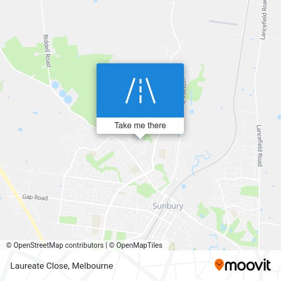 Laureate Close map