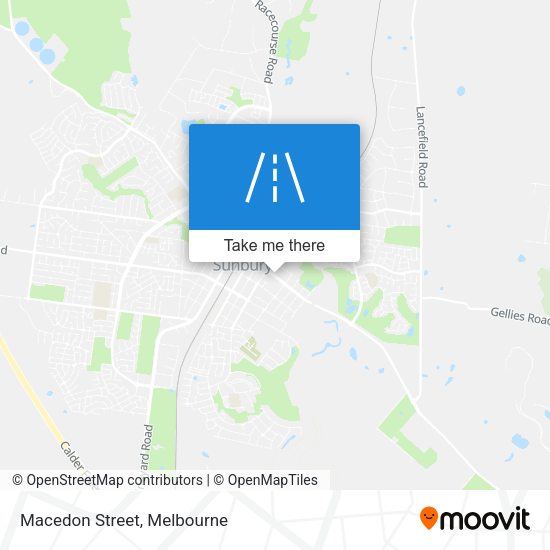 Macedon Street map