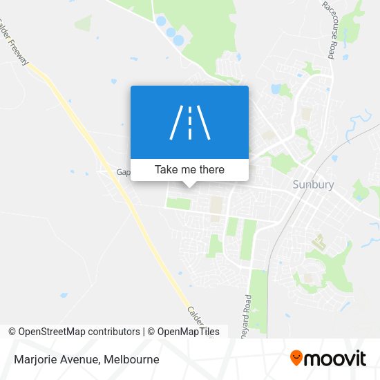 Marjorie Avenue map
