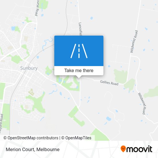 Merion Court map