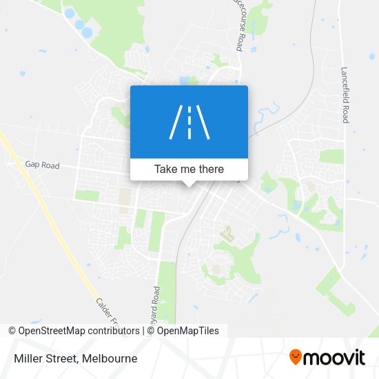 Miller Street map