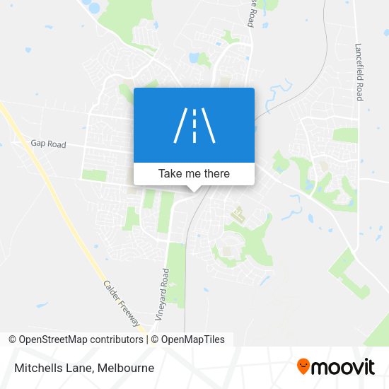 Mitchells Lane map