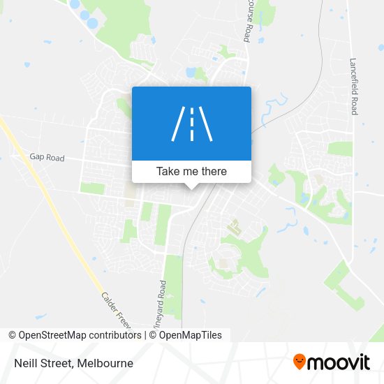 Neill Street map