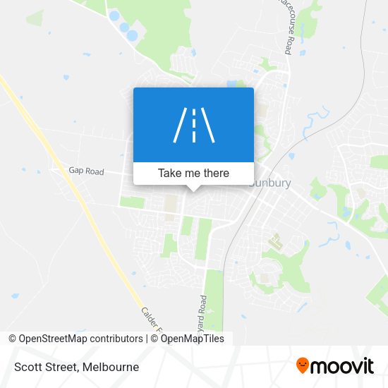Scott Street map
