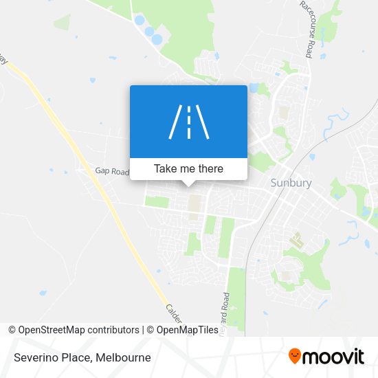 Severino Place map