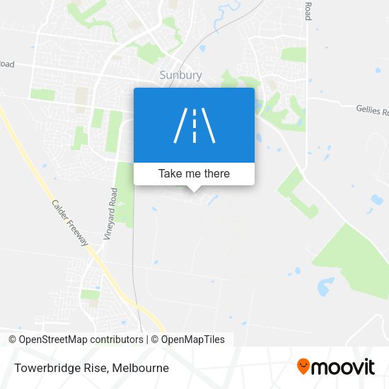 Towerbridge Rise map