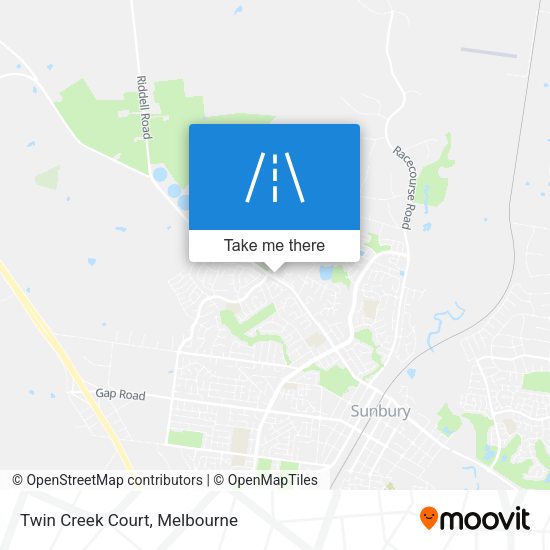 Twin Creek Court map