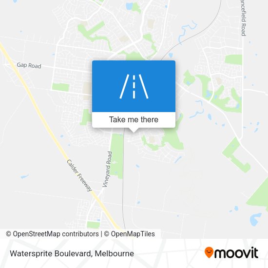 Watersprite Boulevard map