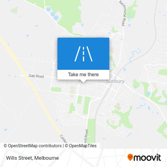 Wills Street map