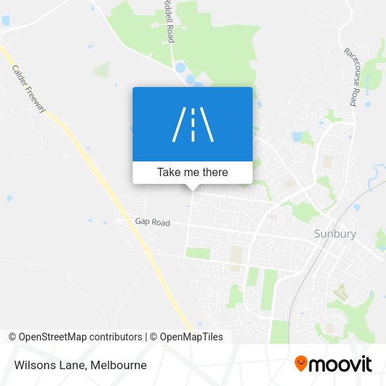 Wilsons Lane map