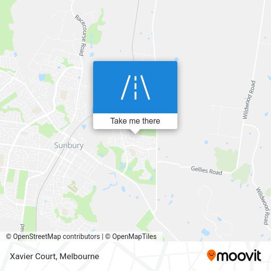 Xavier Court map