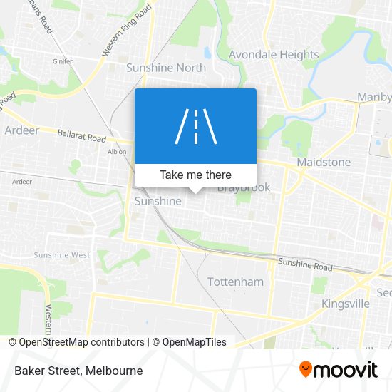 Baker Street map