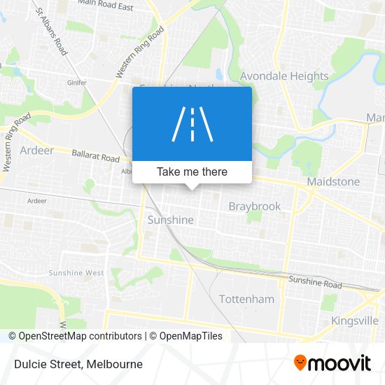 Dulcie Street map