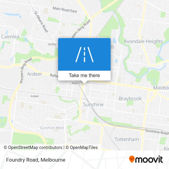Foundry Road map