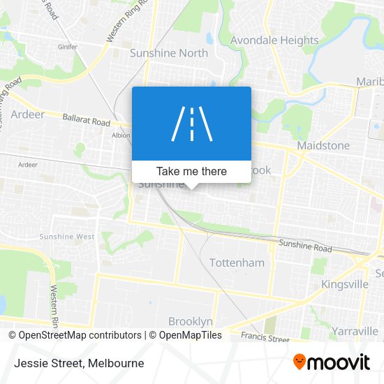 Jessie Street map