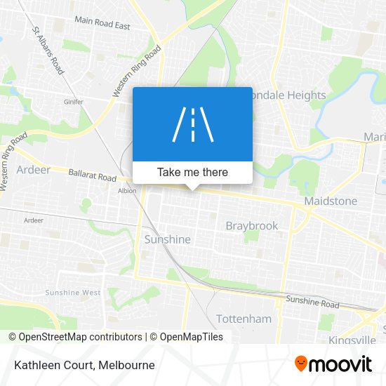 Kathleen Court map