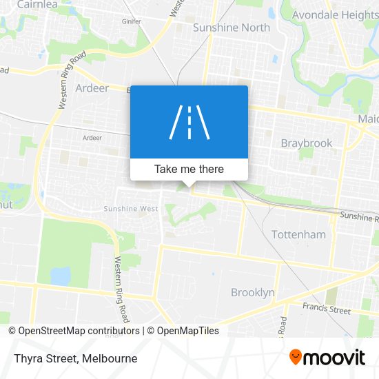 Thyra Street map