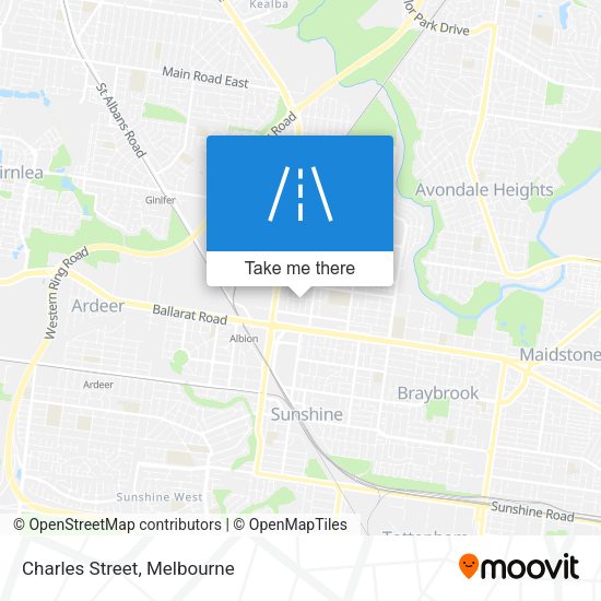 Charles Street map