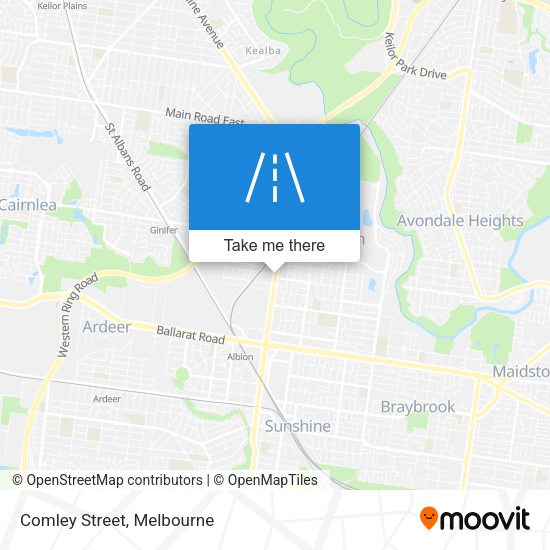 Comley Street map