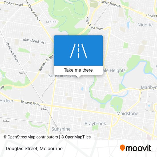 Douglas Street map