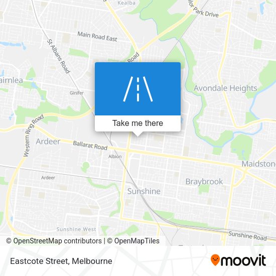 Eastcote Street map