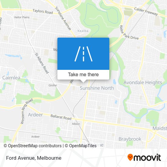 Ford Avenue map