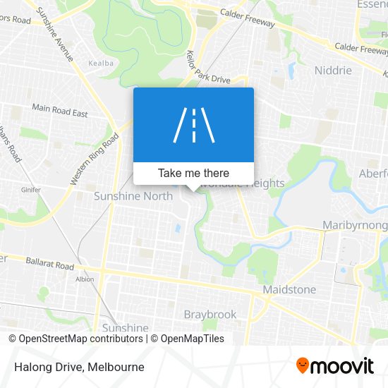 Halong Drive map