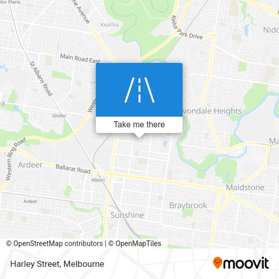 Harley Street map