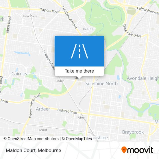 Maldon Court map